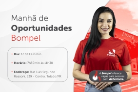 Manhã de Oportunidades BOMPEL!