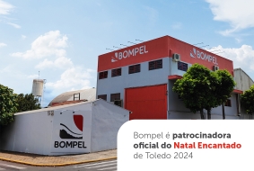 Bompel é patrocinadora oficial do Natal Encantado de Toledo 2024